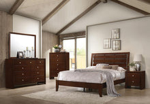 Load image into Gallery viewer, Serenity Rich Merlot Queen Five-piece Bedroom Set