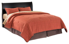 Load image into Gallery viewer, Huey Vineyard - Black - Queen Sleigh Headboard