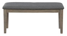 Load image into Gallery viewer, Aldwin - Gray - Upholstered Bench