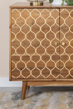 Load image into Gallery viewer, Rectangular 3-door Accent Cabinet Natural