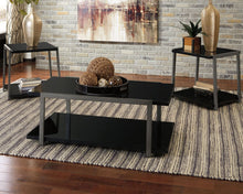 Load image into Gallery viewer, Rollynx - Black - Occasional Table Set (3/CN)