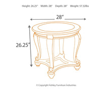 Load image into Gallery viewer, Norcastle - Dark Brown - Round End Table