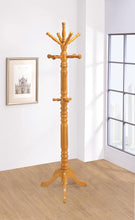 Load image into Gallery viewer, 3-tier Coat Rack Light Honey