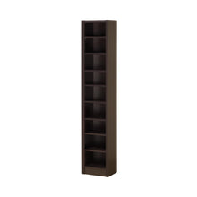 Load image into Gallery viewer, Home Office : Bookcases - Rectangular Bookcase With 2 Fixed Shelves Cappuccino
