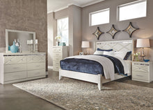 Load image into Gallery viewer, Dreamur - Champagne - Two Drawer Night Stand