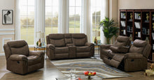 Load image into Gallery viewer, Sawyer Motion Collection - Macchiato - Sawyer Transitional Light Brown Three-piece Living Room Set