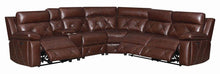 Load image into Gallery viewer, Chester Motion Collection - Chocolate - Chester 6-piece Power^2 Sectional Chocolate
