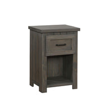 Load image into Gallery viewer, Napoleon Collection - Napoleon 1-drawer Nightstand With Usb Charging Ports Gunsmoke