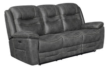 Load image into Gallery viewer, Hemer Motion Collection - Dark Grey - Hemer Upholstered Power^2 Sofa Dark Grey