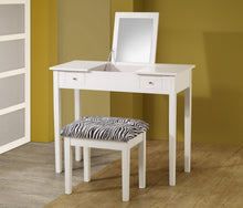 Load image into Gallery viewer, Zebra - 2-piece Vanity Set White And Zebra