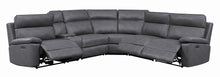 Load image into Gallery viewer, Albany Motion Collection - Grey - Albany 6-piece Power^2 Sectional Grey