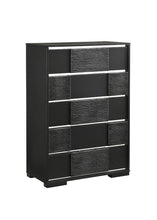 Load image into Gallery viewer, Blacktoft Collection - Blacktoft 5-drawer Chest Black