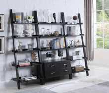 Load image into Gallery viewer, Colella Collection - Bower 4-drawer Storage Bookcase Cappuccino