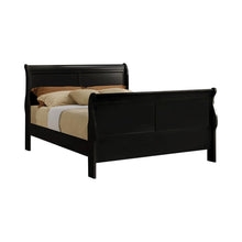 Load image into Gallery viewer, Louis Philippe Collection - Louis Philippe Queen Sleigh Panel Bed Black