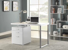 Load image into Gallery viewer, Brennan Desk - Brennan 3-drawer Office Desk White