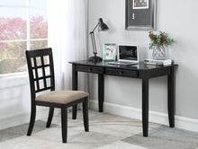 Load image into Gallery viewer, Newton Collection - Tan - Newton 2-piece Writing Desk Set Black And Tan