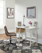 Load image into Gallery viewer, Mirimyn - Black - 2 Pc. - Small Desk, Swivel Desk Chair