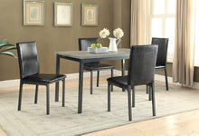 Load image into Gallery viewer, Garza Group - Black - Garza Rectangular Dining Table Black