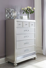 Load image into Gallery viewer, Coralayne - Silver - Five Drawer Chest