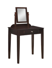 Load image into Gallery viewer, Beige - 2-piece Vanity Set Espresso And Beige
