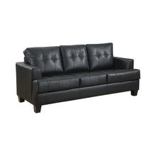 Load image into Gallery viewer, Samuel Collection - Black - Samuel Sleeper Sofa Black