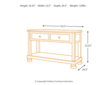 Load image into Gallery viewer, Porter - Rustic Brown - Console Sofa Table