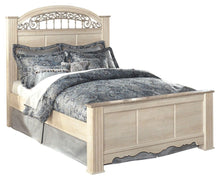 Load image into Gallery viewer, Catalina - Antique White - Queen Poster Headboard