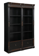 Load image into Gallery viewer, Rowan Collection - Rowan 4-tier Bookcase Chestnut And Espresso