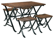 Load image into Gallery viewer, Freimore - Medium Brown - RECT DRM Table Set (5/CN)