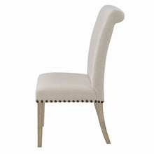 Load image into Gallery viewer, Beige - Upholstered Side Chairs Rustic Smoke And Grey (Set of 2)