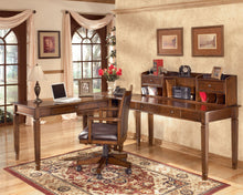 Load image into Gallery viewer, Hamlyn - Medium Brown - Home Office Small Leg Desk