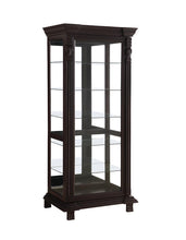Load image into Gallery viewer, 6-shelf Rectangular Curio Cabinet Cappuccino And Clear
