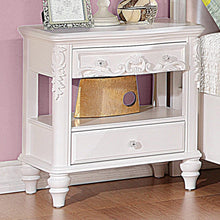 Load image into Gallery viewer, Caroline Collection - Caroline 2-drawer Rectangular Nightstand White