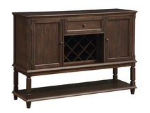Load image into Gallery viewer, Parkins Server With Lower Shelf Rustic Espresso