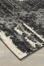 Load image into Gallery viewer, Roskos - Black/Cream/Gray - Large Rug