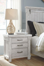 Load image into Gallery viewer, Brashland - White - 7 Pc. - Dresser, Mirror, Queen Panel Bed, 2 Nightstands