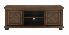 Load image into Gallery viewer, 2-door Tv Console Golden Brown