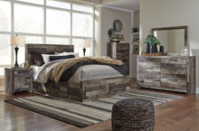 Load image into Gallery viewer, Derekson - Multi Gray - 5 Pc. - Dresser, Mirror, Queen Panel Bed