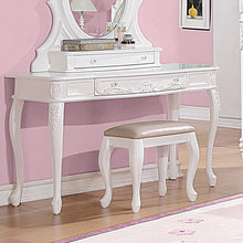 Load image into Gallery viewer, Caroline Collection - Caroline 1-drawer Vanity Desk White