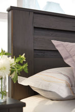 Load image into Gallery viewer, Brinxton - Charcoal - Queen/Full Panel Headboard