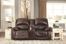Load image into Gallery viewer, Hallstrung - Chocolate - PWR REC Loveseat/CON/ADJ HDRST