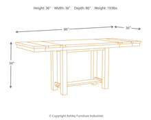Load image into Gallery viewer, Moriville - Grayish Brown - RECT DRM Counter EXT Table