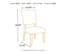 Load image into Gallery viewer, Sommerford - Brown - Dining UPH Side Chair (2/CN)