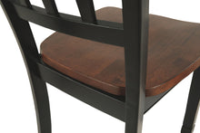 Load image into Gallery viewer, Owingsville - Black/Brown - Dining Room Side Chair (2/CN)