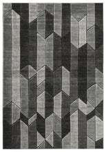 Load image into Gallery viewer, Chayse - Black/Gray - Large Rug