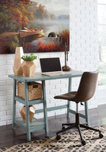Load image into Gallery viewer, Mirimyn - Black - 2 Pc. - Small Desk, Swivel Desk Chair