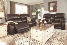 Load image into Gallery viewer, Hallstrung - Chocolate - PWR REC Loveseat/CON/ADJ HDRST