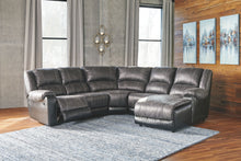 Load image into Gallery viewer, Nantahala - Slate - Left Arm Facing Zero Wall Recliner, Wedge, Armless Chair, Right Arm Facing Corner Chaise Sectional