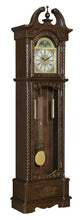 Load image into Gallery viewer, Grandfather Clock With Chime Golden Brown