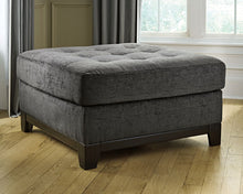 Load image into Gallery viewer, Reidshire - Steel - Oversized Accent Ottoman